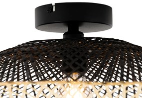 Lampada da soffitto per esterni in bambù orientale 50 cm IP44 - Rina