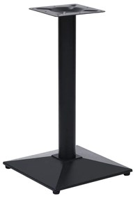 Gamba Per Tavolino Da Bistrò Nero 41x41x72 Cm İn Ghisa /