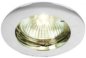 Deko-Light 120018 - Lampada da incasso RUND 1xGU5,3-MR16/35W/12V cromo lucido