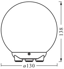 Osram - Lampada da tavolo dimmerabile LED RGBW SMART+ MAGIC LED/2,5W/5V Wi-Fi