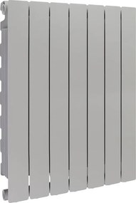 Termosifone in alluminio 7 elementi interasse 700 mm PRODIGE MODERN silver