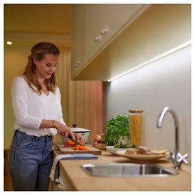 WiZ - Striscia LED RGBW Dimmerabile 1m LED/11W/12V 2700-6500K Wi-Fi