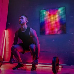 Twinkly TWQ064STW-01-BUSB - LED RGB Panel SQUARES 64xLED 16x16 cm Wi-Fi