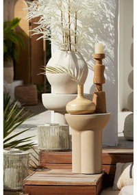 Tavolino rotondo in metallo ø 46 cm Mikola - Light &amp; Living