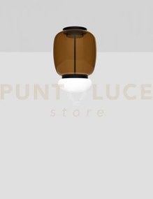 Faro lampada da soffitto g terra bruciata bianco nero opaco 2 l2202...