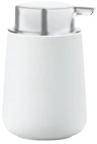 Dispenser di sapone in ceramica bianca 250 ml Nova - Zone