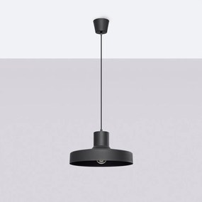 Lampadario nero ø 35 cm Vito – Sollux