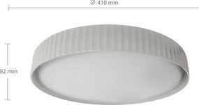 Brilagi - Plafoniera LED dimmerabile LUCIA LED/48W/230V Ø 41 cm bianca+telecomando
