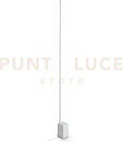 Essence square lampada da terra bianca led 3000k  24w  2400 lm