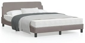 Giroletto Senza Materasso Tortora 140x200 Cm İn Tessuto /
