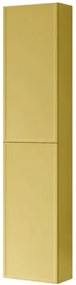 Colonna per mobile bagno Pixel 2 ante P 27 x L 30 x H 160 cm laccato opaco giallo sole