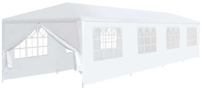 Gazebo Da Giardino 3x12 M Bianco /