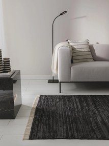 benuta Pop Tappeto realizzato con materiale riciclato Tom Nero 60x100 cm - Tappeto design moderno soggiorno