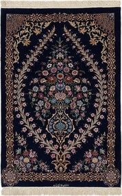 Isfahan Tappeto 170x110 (Iran) Annodato A Mano