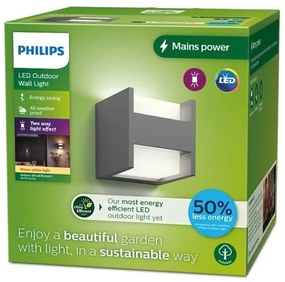 Philips - Applique a LED da esterno ARBOUR LED/3,8W/230V IP44