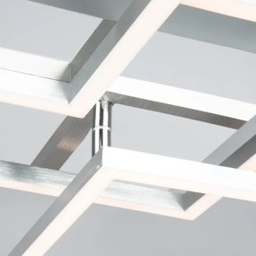 Plafoniera LED/33W/230V 3000K cromo opaco