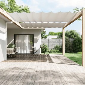Paravento Verticale Bianco 300x360 Cm Tessuto Oxford /