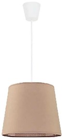 Duolla - Lampadario a sospensione con filo SOLO 1xE27/40W/230V diametro 24 cm beige