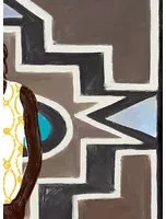 Élitis Carta da parati panoramica Ndebele - Panel 7