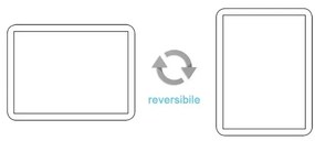 Specchio retroilluminato 70x100 con luce LED naturale reversibile