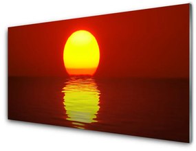 Pannello paraschizzi cucina Paesaggio al tramonto 120x60 cm