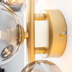 Brilagi - Applique a LED MILLA 3xG9/3W/230V oro/fumé