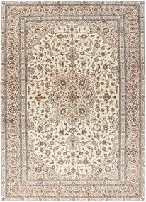 Kashan Tappeto persiano 380x390 Beige (Iran) Annodato A Mano