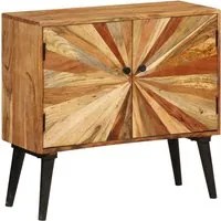 Credenza in Legno Massello di Mango 85x30x75 cm 246166