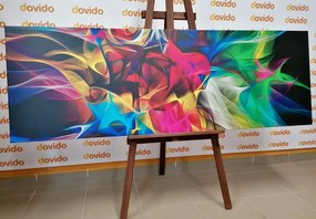Quadro su tela – Caos colorato astratto