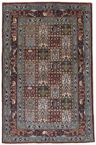 Moud Tappeto persiano 150x100 Rosso (Iran) Annodato A Mano