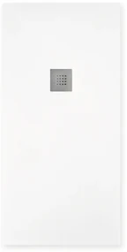 Piatto Doccia 90x180 Effetto Pietra "Tenerife" Bianco