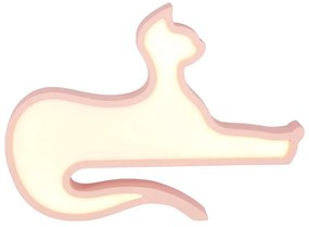 Lampada per bambini rosa Cat - Candellux Lighting
