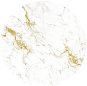 KEK Amsterdam Carta da parati panoramica Marble 5 Circle - Multicolor - Durchmesser 1,425m
