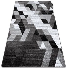 Tappeto INTERO TECHNIC 3D quadri triangoli grigio