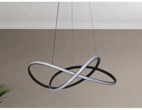 Lampadario dimmerabile a sospensione su cavo LED/85W/230V 3000-6500K + telecomando