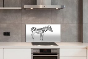 Rivestimento parete cucina Zebra dipinta 100x50 cm