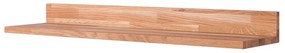 Mensola di colore naturale in rovere massiccio 80 cm Kalle – Interia Home &amp; Living