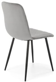 Sedia da pranzo ORIS, 1 pezzo, grigia