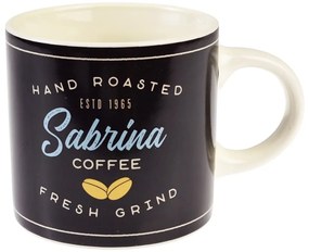 Tazza color antracite/color crema in ceramica 350 ml Sabrina – Rex London