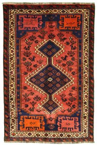 Shiraz Tappeto persiano 170x110 Rosso (Iran) Annodato A Mano