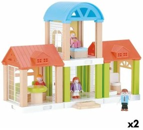 Casa in Miniatura Woomax 42 Pezzi 2 Unità