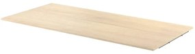 Top per lavabo  SENSEA L 105 x H 1 x P 49.5 cm beige truciolare, legno effetto naturale