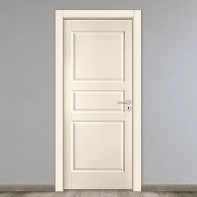 Porta interna a battente New York in MDF colore avorio, L 70 x H 210 cm, apertura a sinistra