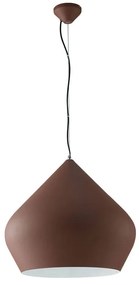 Lampadario Moderno Tholos bronzo paralume bronzo E27 LUCE AMBIENTE DESIGN