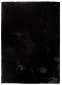 Tappeto nero , 160 x 230 cm Fox Liso - Universal