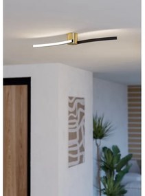 Eglo 901216 - Plafoniera LED AIETA LED/12W/230V 4000K nero