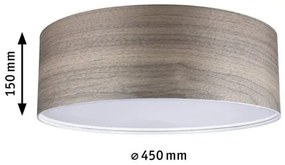 Paulmann 79687 - 3xE27/20W Plafoniera NEORDIC LISKA 230V noce