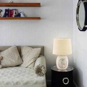 Rabalux 4605 - Lampada da tavolo per bambini DORKA 1xE14/40W/230V marrone