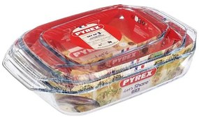Set da 3 pirofile PYREX 1,4/3/4 l