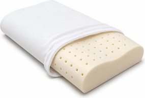Guanciale Memory Foam Forato Doppia Onda 67x42 cm - H 8/10 cm Sostegno Cervicale Dormidea Cervicale Air...